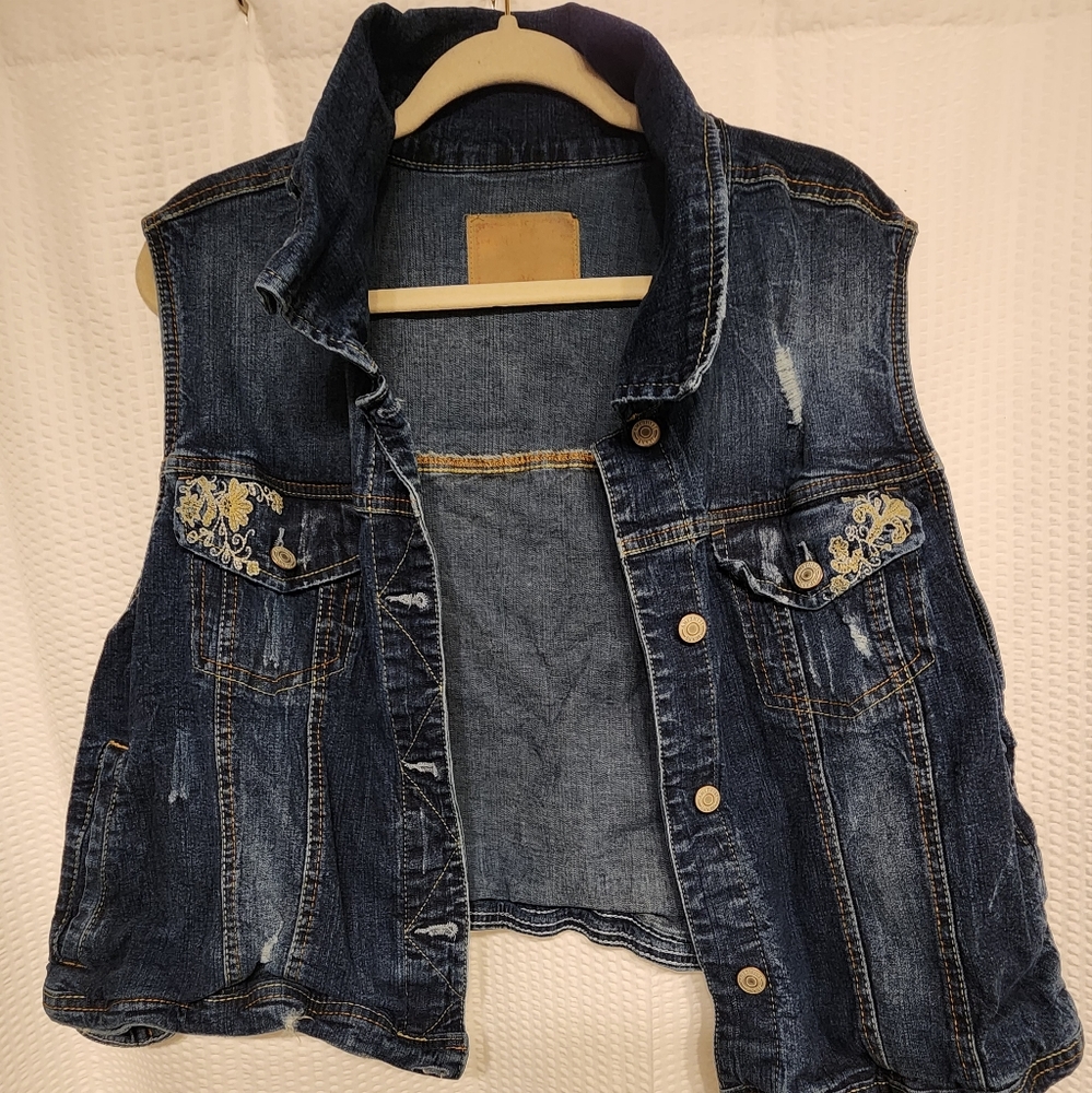 Jean vest